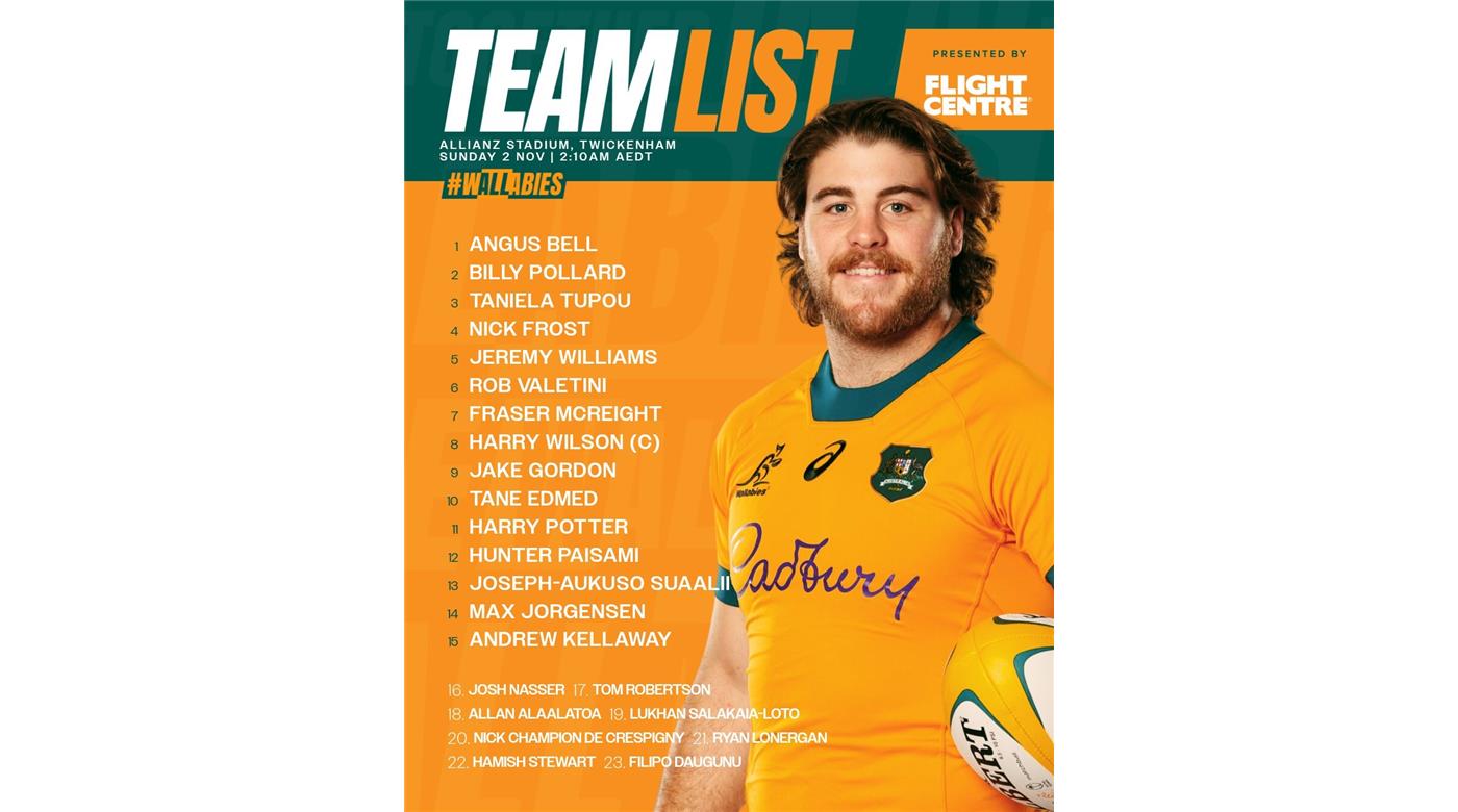 INGLATERRA ENFRENTA A LOS WALLABIES CON LOS PUMAS MUY ATENTOS AL PARTIDO