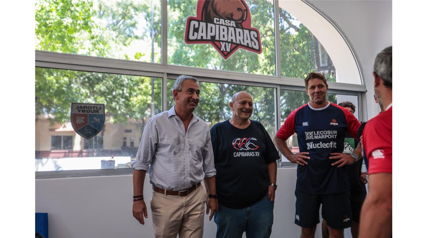 EL RUGBY DEL LITORAL ESTRENÓ SU CASA: CAPIBARAS XV YA TIENE SU SEDE EN EL HIPÓDROMO DE ROSARIO