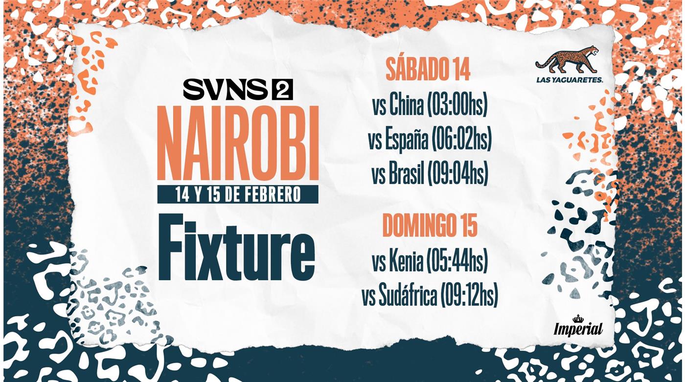 LA ILUSIÓN DE LAS YAGUARETÉS SE PONE EN MARCHA EN NAIROBI 