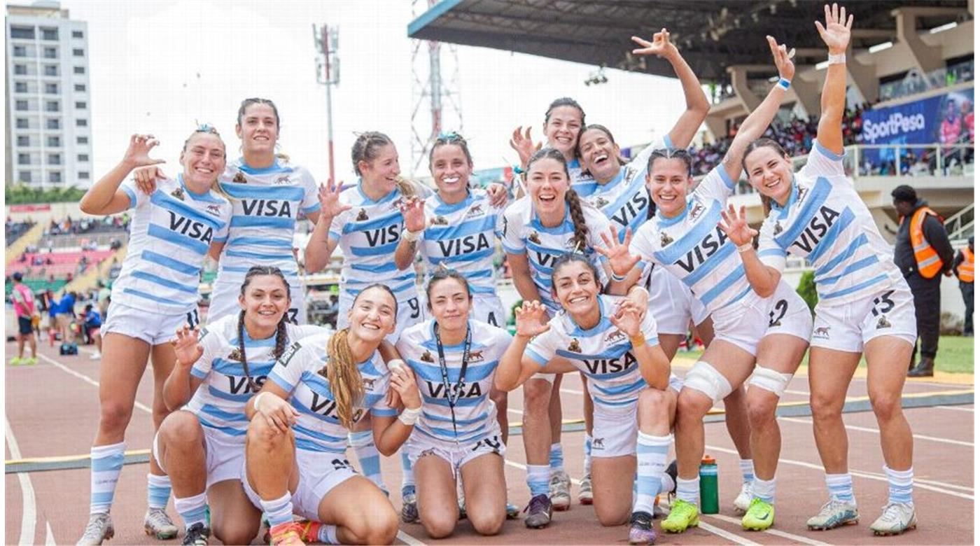 LAS YAGUARETÉS LIDERAN EL SVNS 2 TRAS EL PRIMER PUESTO CONSEGUIDO EN NAIROBI 