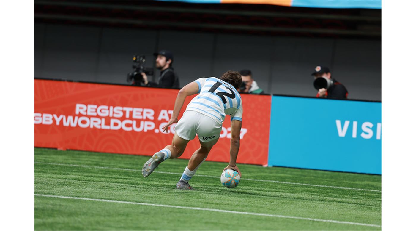 GRAN VICTORIA DE LOS PUMAS 7S ANTE FRANCIA PARA TOMARSE REVANCHA Y QUEDARSE CON EL QUINTO LUGAR EN VANCOUVER 