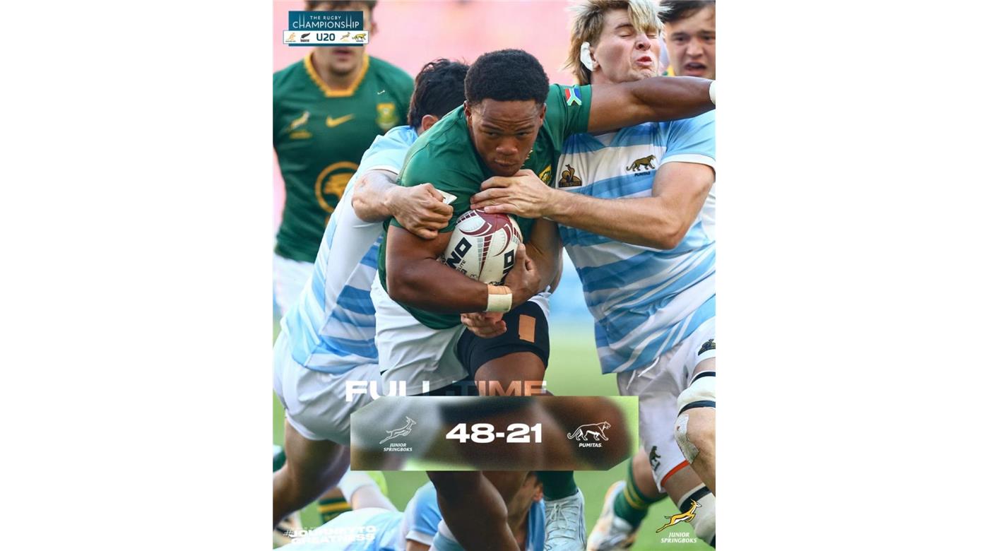 SUDÁFRICA TAMBIÉN SACÓ CHAPA EN LOS GOLEADORES Y TRIES DEL RCH M20