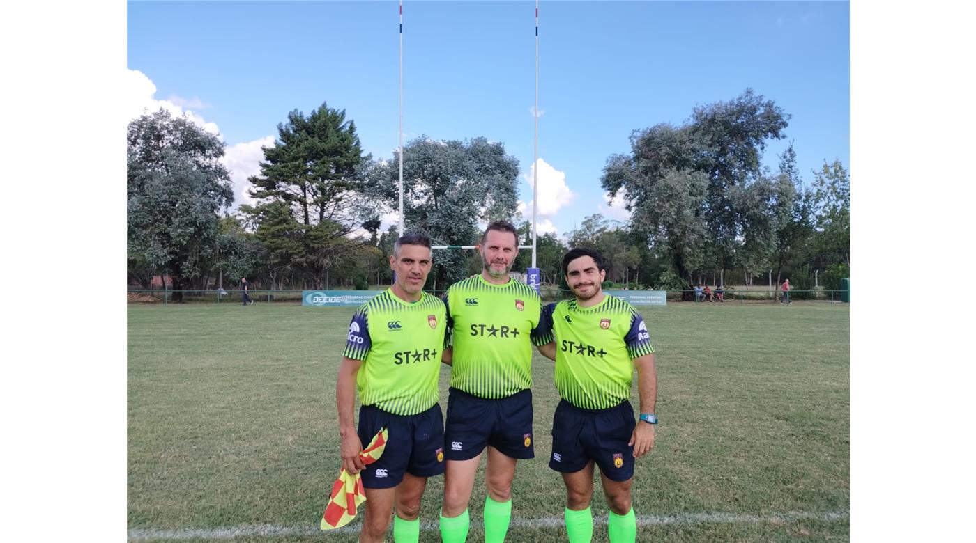 LOS ÁRBITROS DE UNA NUEVA FECHA DEL RUGBY PORTEÑO EN TODAS SUS CATEGORÍAS